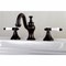 Kingston Brass KC7165BPL 8" Widespread Bathroom Faucet, Oil Rubbed Bronze KC7165BPL - alternate 3